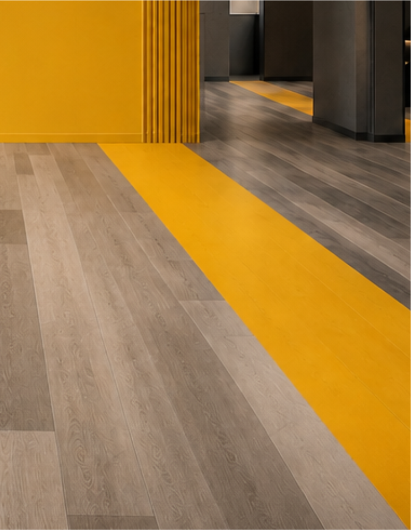 Floors that hold the room together.