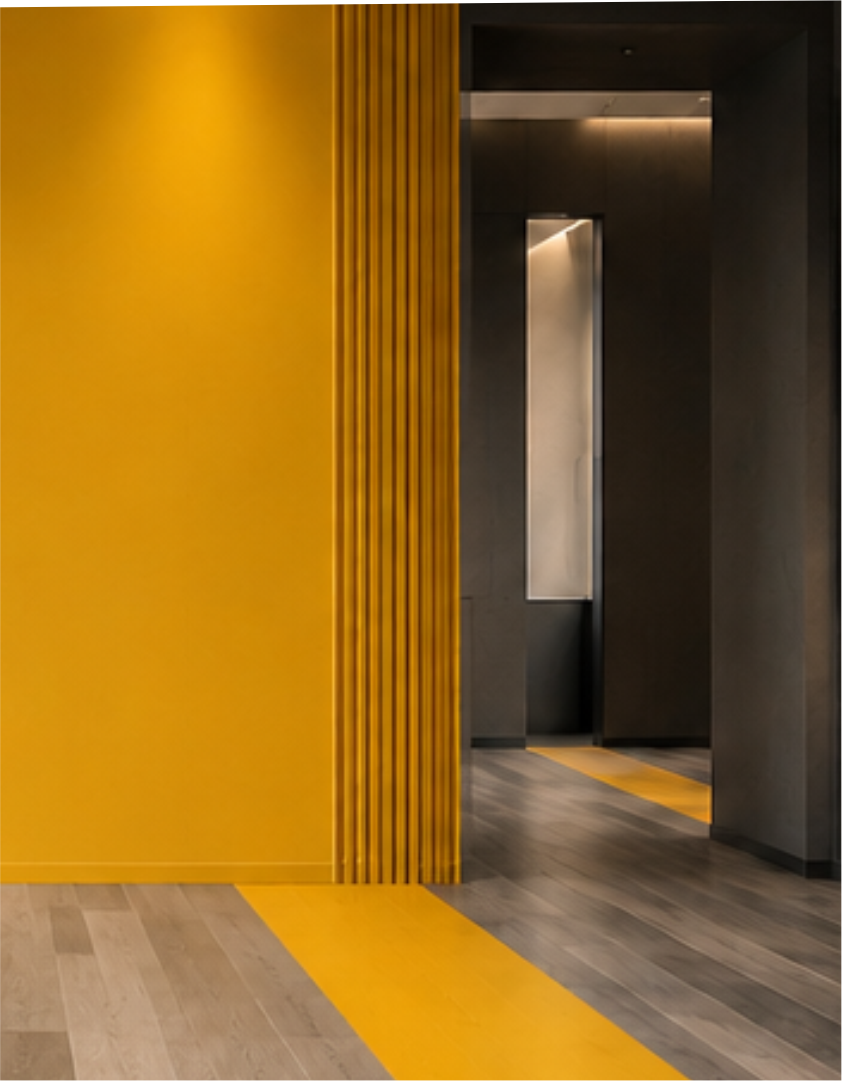 Colour, applied with discipline.