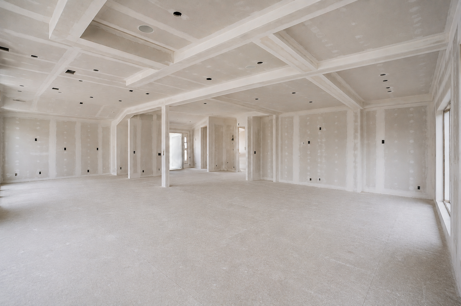 Hardwood Flooring & Painting before